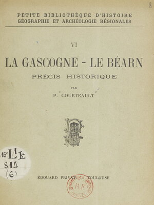 cover image of La Gascogne, le Béarn